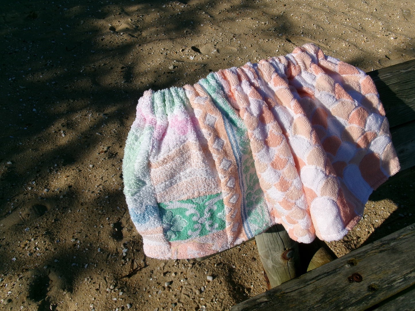 Short - orange & multicolore