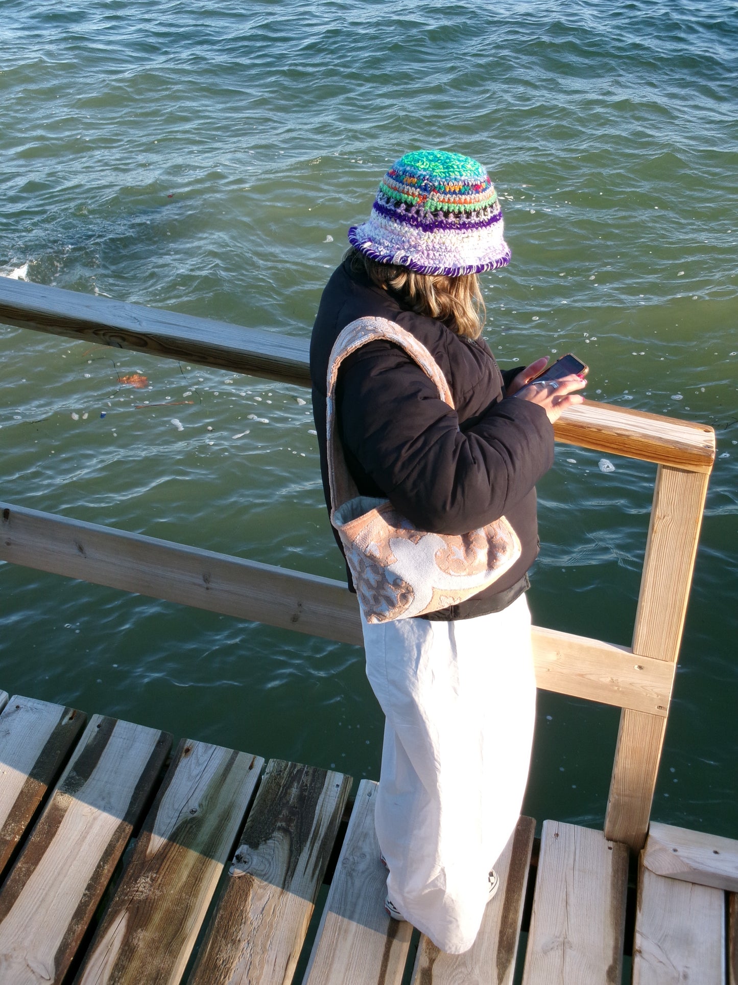 Mini Gelato - beige & bleu