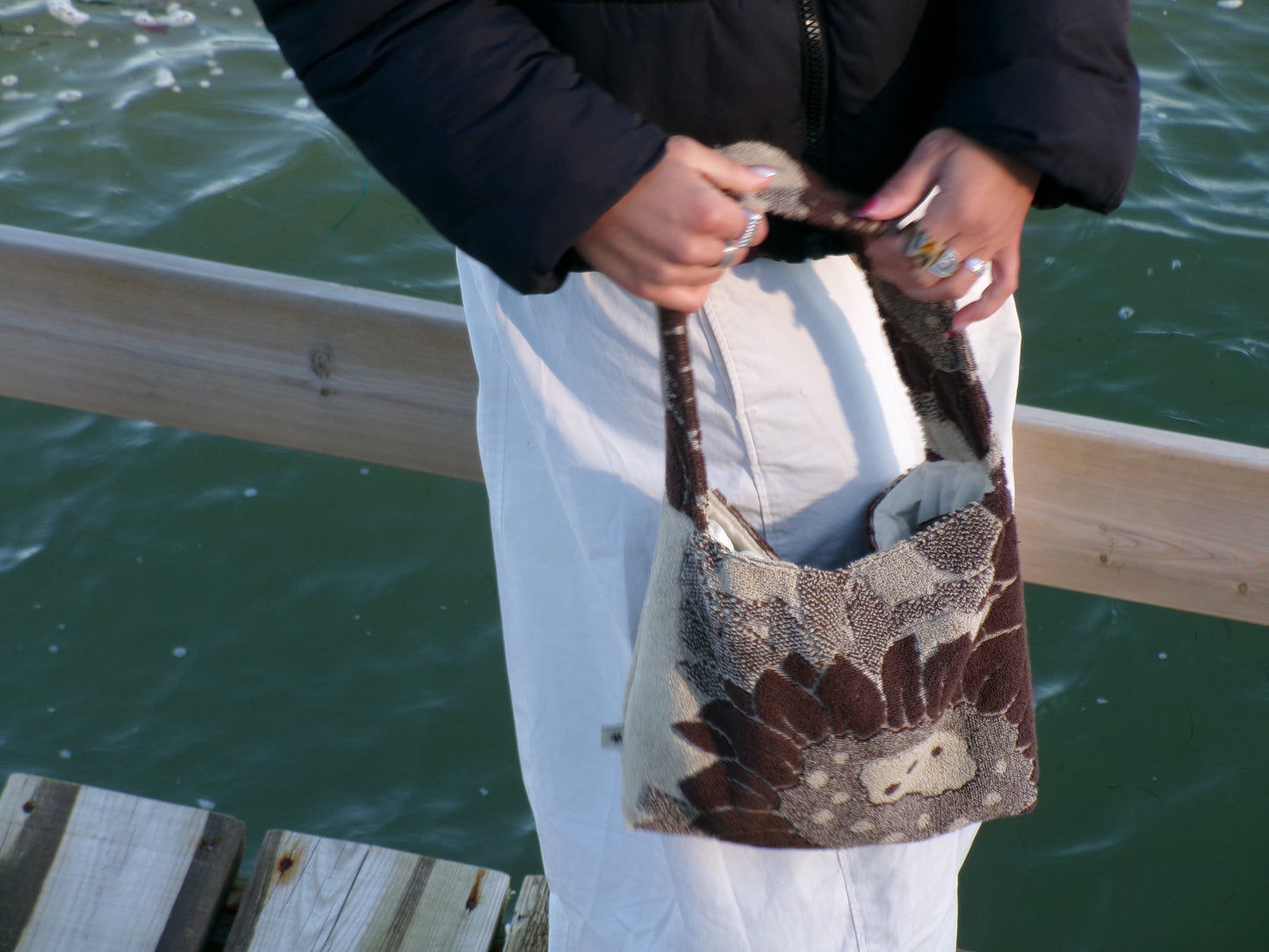 Mini Gelato - marron & beige