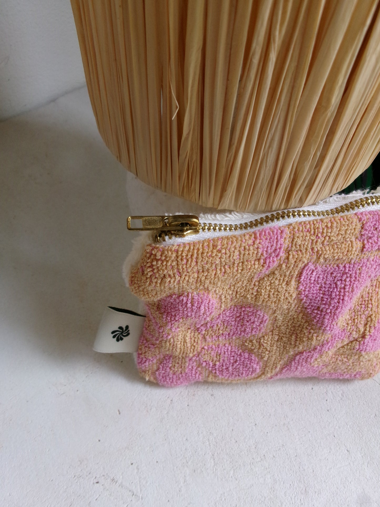 Pochette - rose & blanche