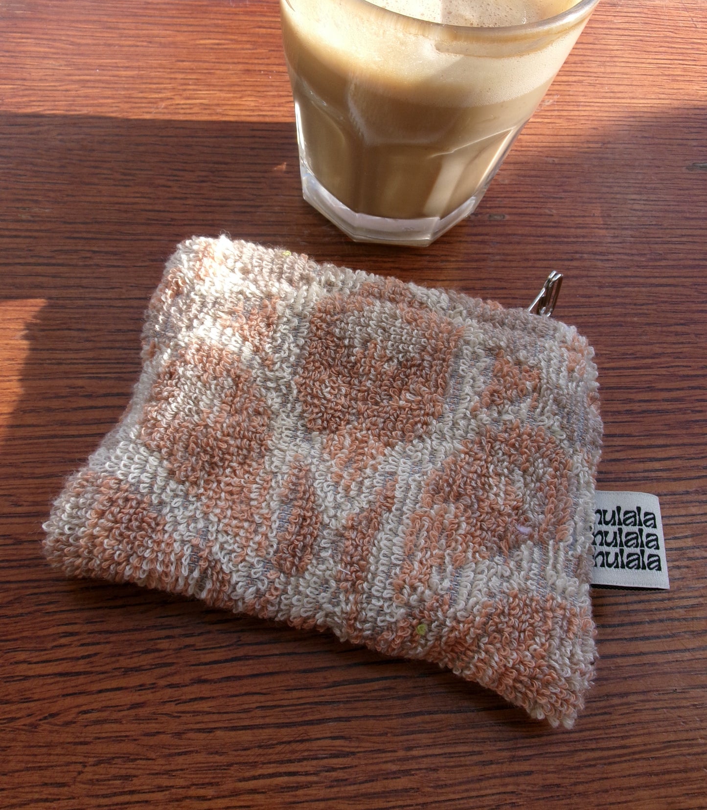 Pochette - multicolore beige & marron