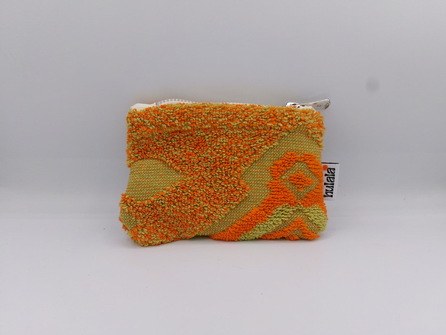 Pochette - orange & verte