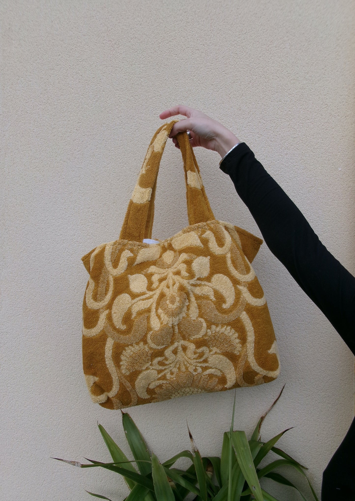 Cabas - marron & beige